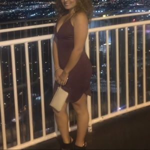 Skin tight sparkly dress